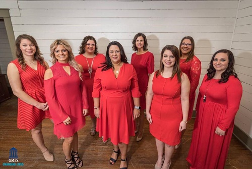 American Heart Association Wear Red Day 2018 - GMFS Mortgage Acadiana