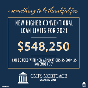 new conventional loan limits 2021