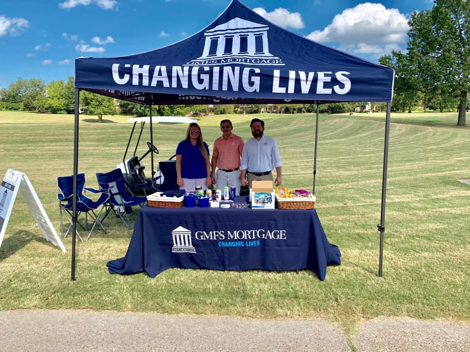 Members of the GMFS Mortgage team support a fundraiser for local causes