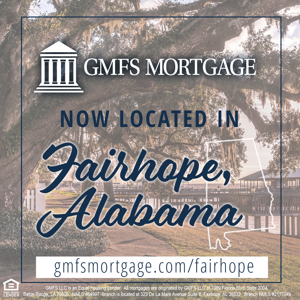 GMFS Mortgage now at a new location in Fairhope, Alabama