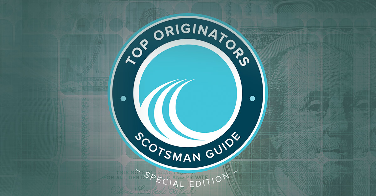 GMFS Mortgage listed as a Scotsman Guide Top Originator.