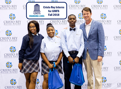 Cristo Rey Student Interns for GMFS 2018